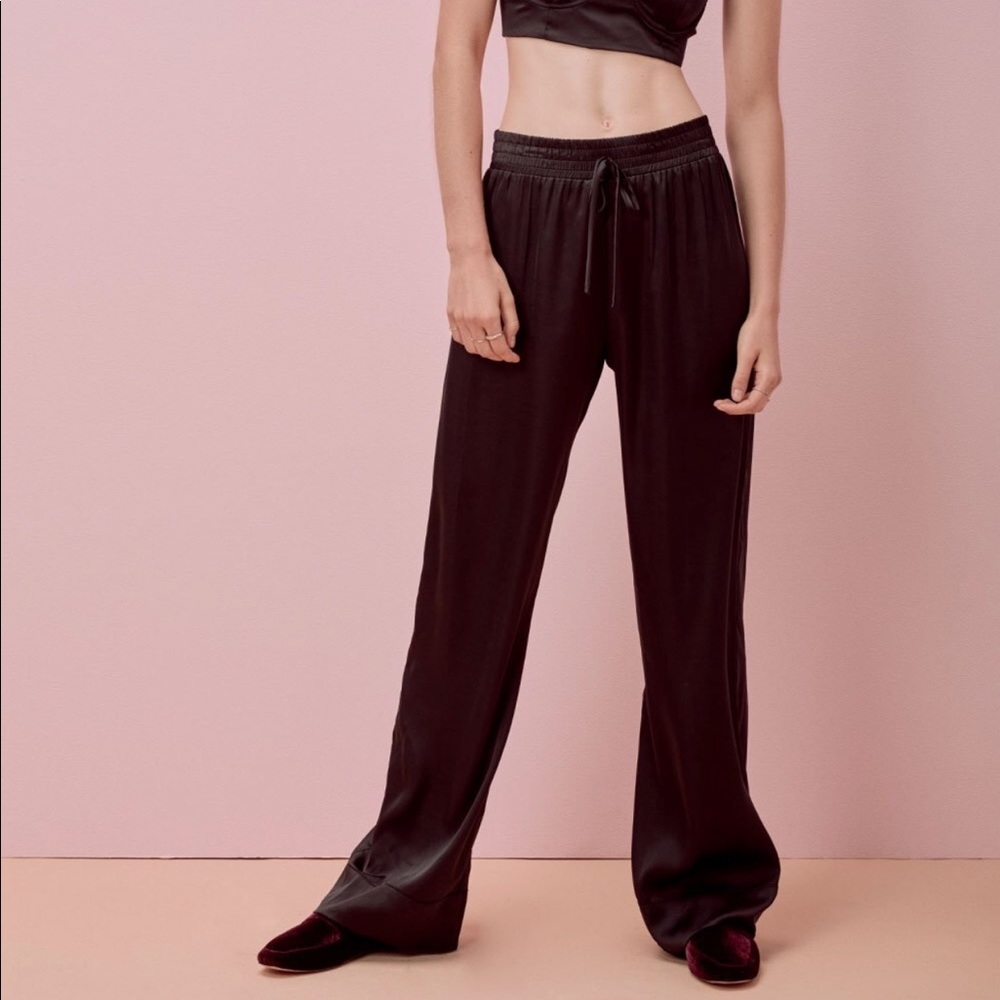 For Love And Lemons la Juju silk Pants